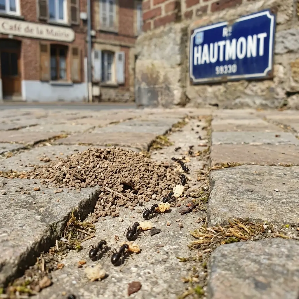 Comment se déroule l'intervention à Hautmont ?