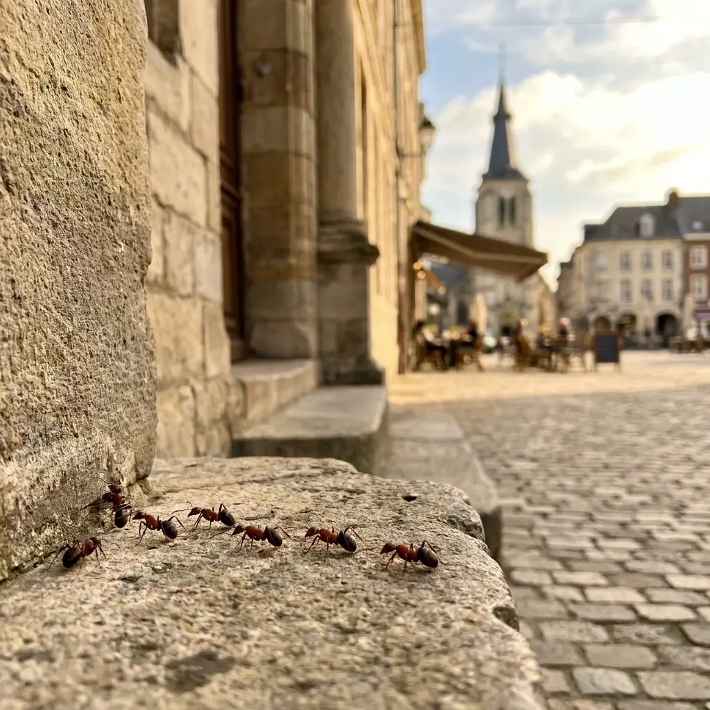 Comment se déroule l'intervention contre les fourmis à Cambrai ?