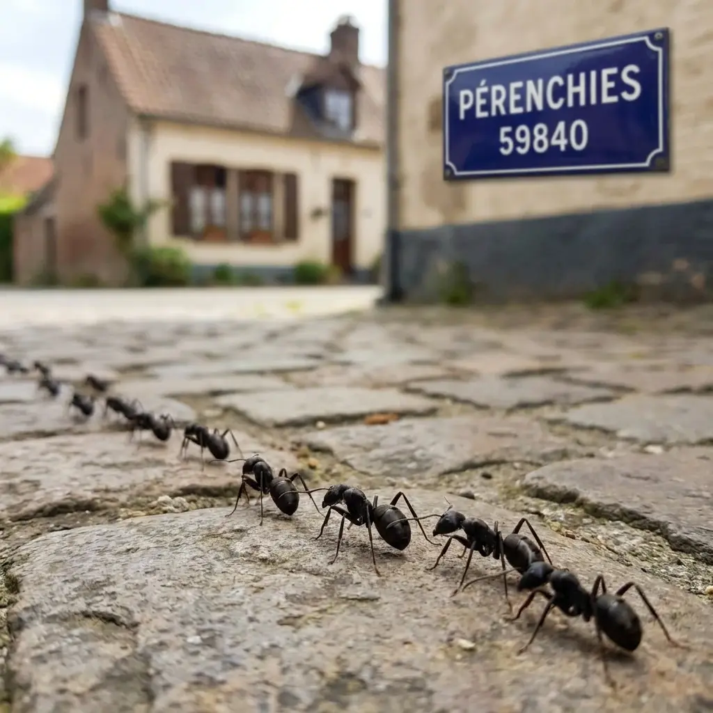 Comment se déroule l'intervention à Pérenchies ?