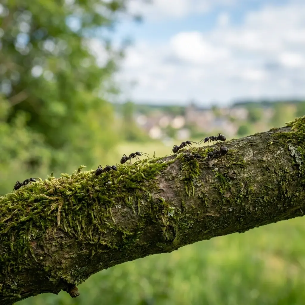 Comment se déroule l'intervention contre les fourmis à Méru ?