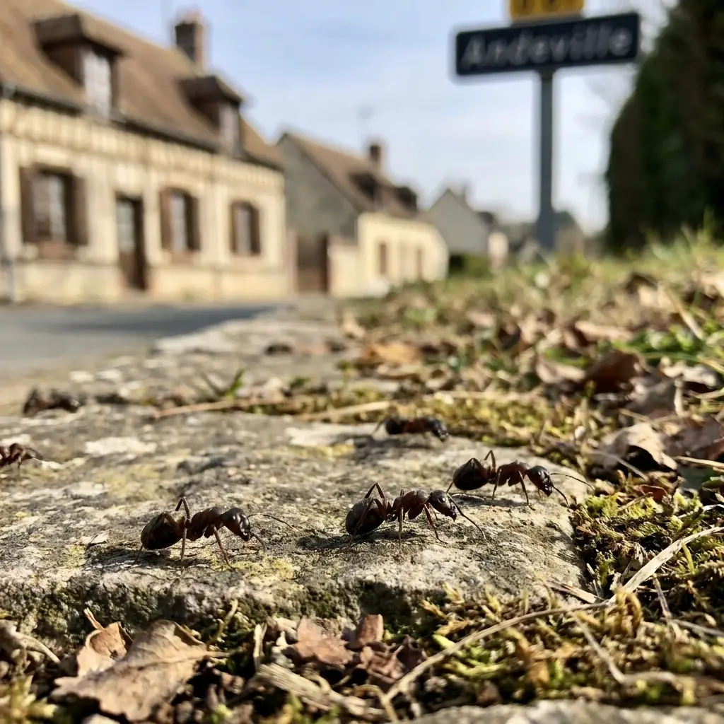 Comment se déroule l'intervention à Andeville ?