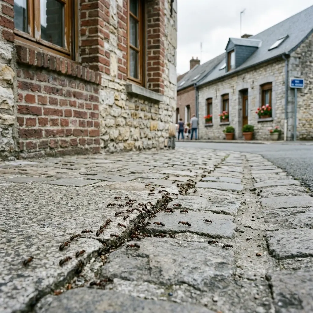 Comment se déroule l'intervention à Courrières ?