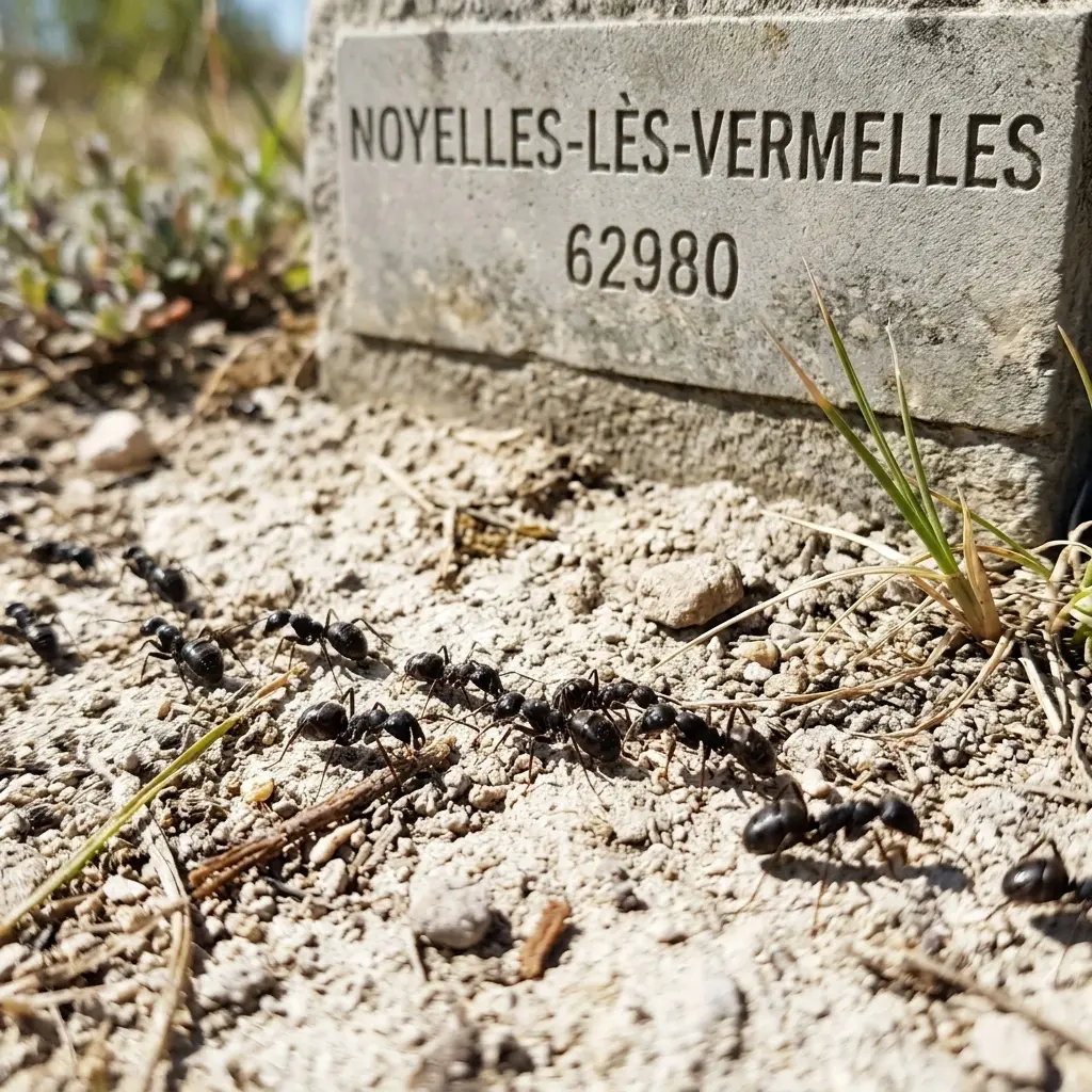 Lutte ciblée et éradication des nids de fourmis