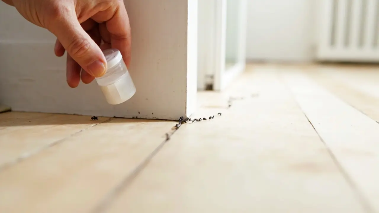 Prévenir l'invasion de fourmis