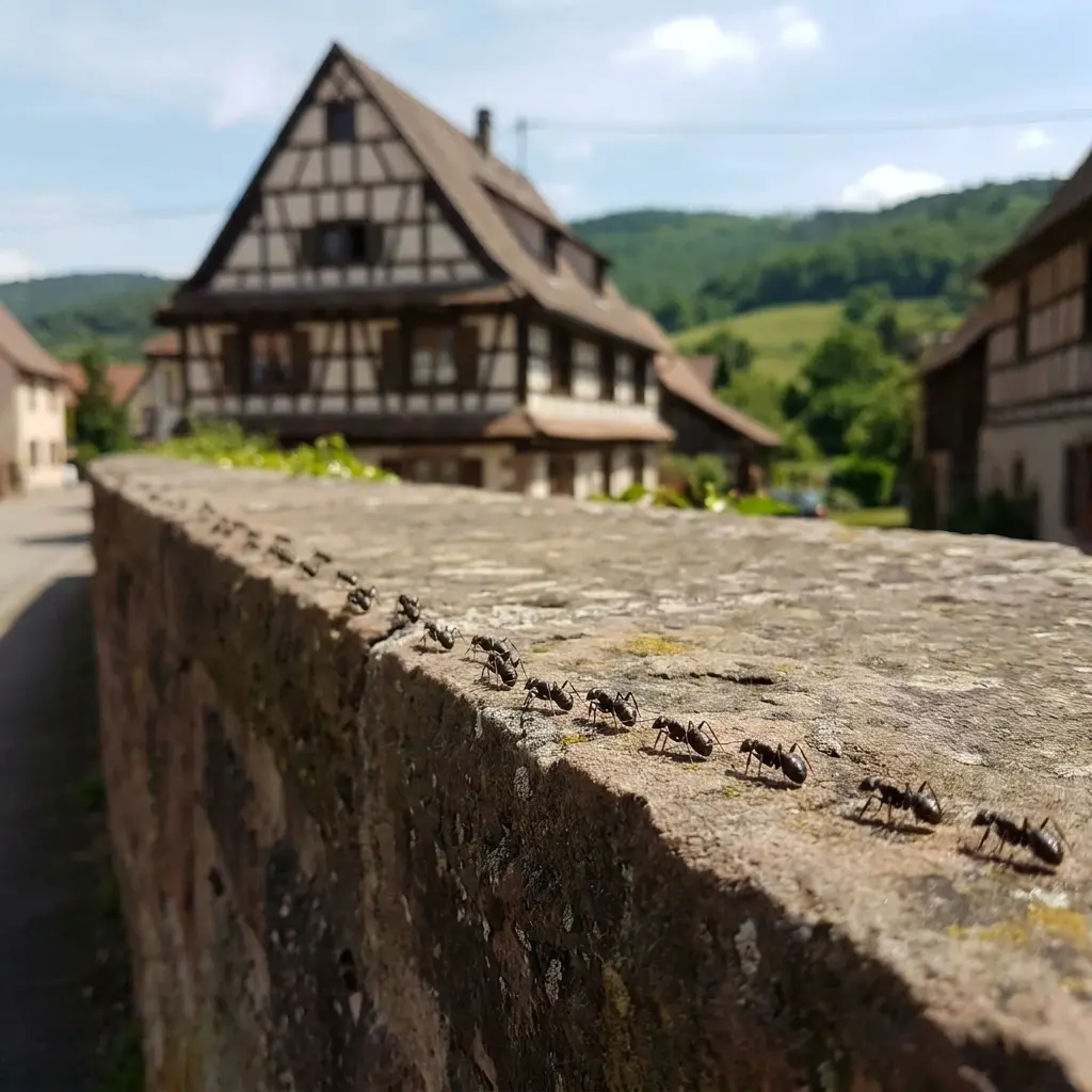 Élimination radicale des colonies de fourmis