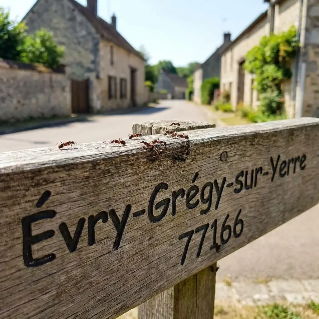 Comment se déroule l'intervention à Évry-Grégy-sur-Yerre ?