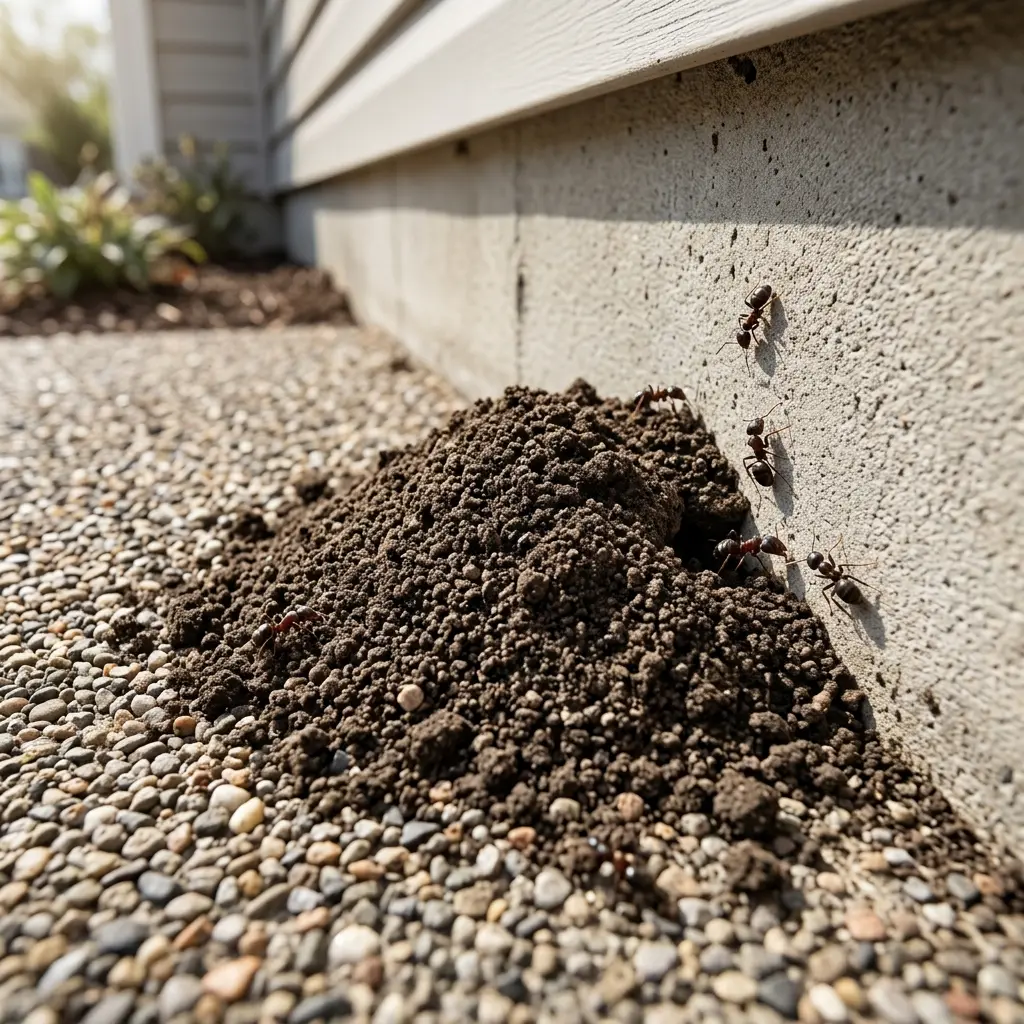 Notre approche technique pour supprimer les nids de fourmis