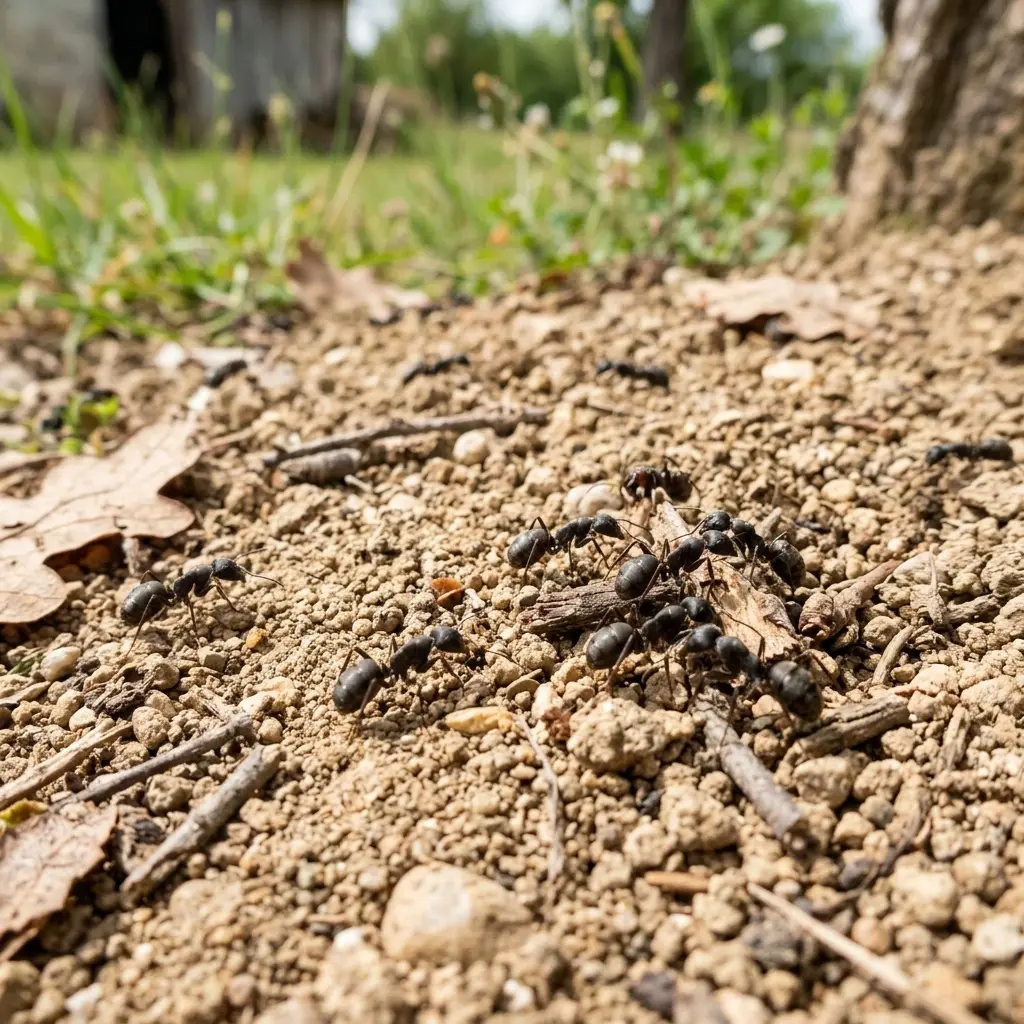 Un traitement professionnel et durable contre les fourmis