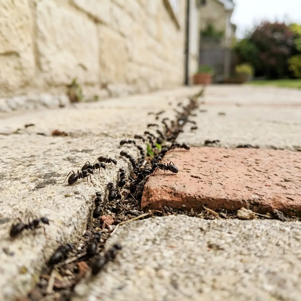 Comment se déroule l'intervention contre les fourmis à Plaisir ?