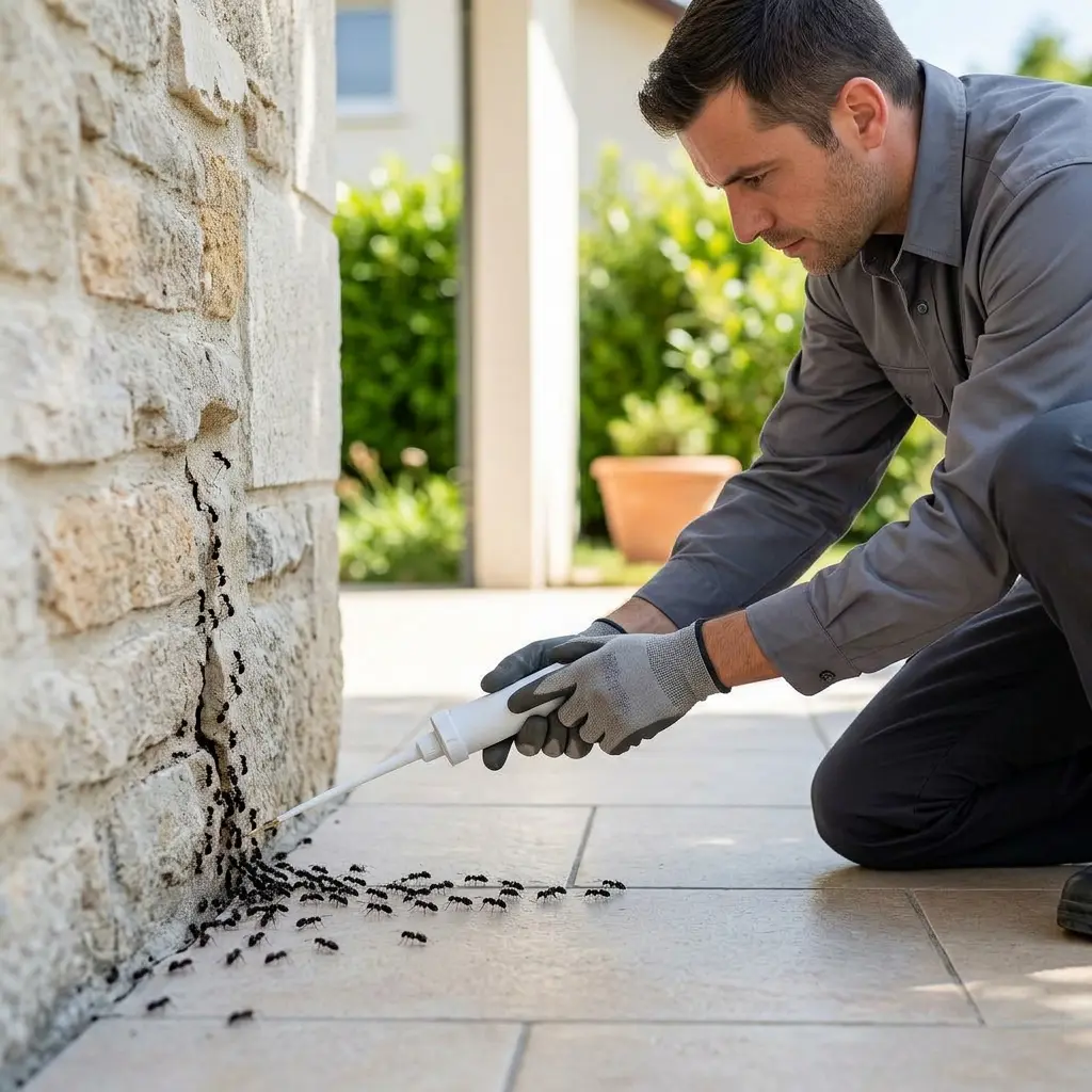 Un traitement ciblé contre les infestations de fourmis