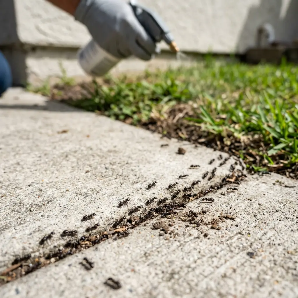 Une intervention fiable pour une maison sans fourmis
