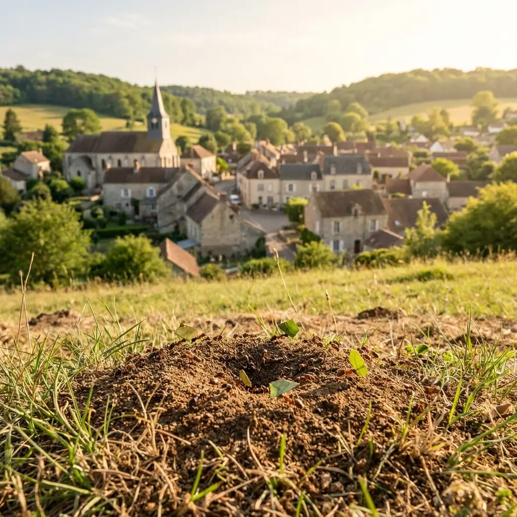 Comment se déroule l'intervention à La Ferté-Alais ?