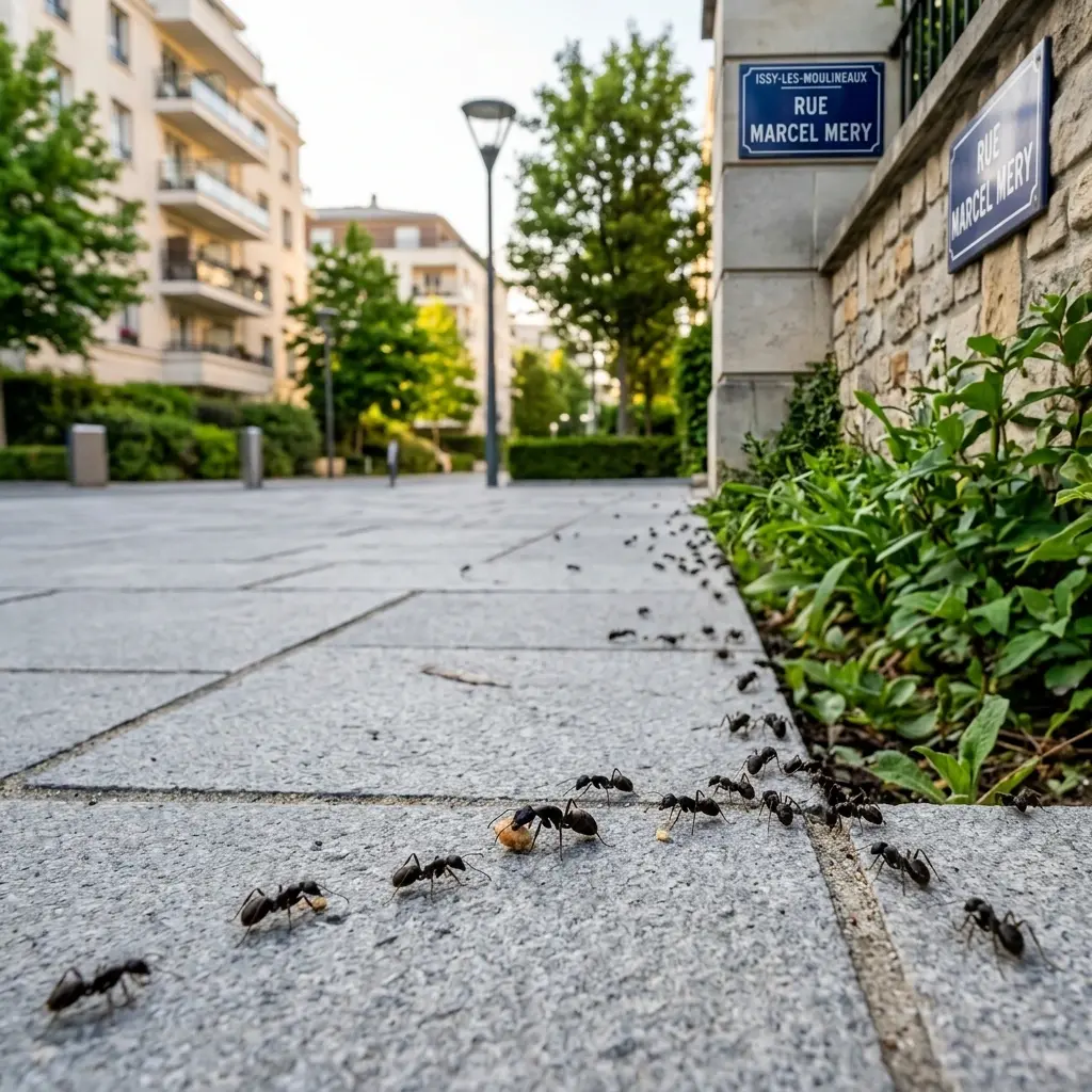 Comment se déroule l'intervention à Issy-les-Moulineaux ?