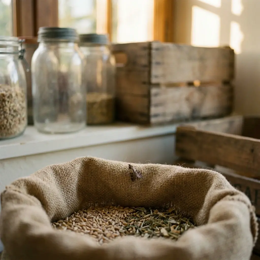 Situations courantes : placards infestés, stocks de grains et denrées souillées