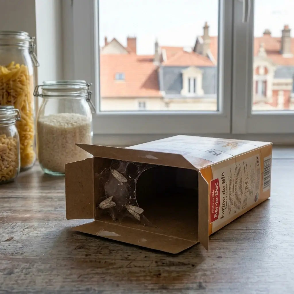 Comment identifier une infestation de mites alimentaires dans la Meuse ?