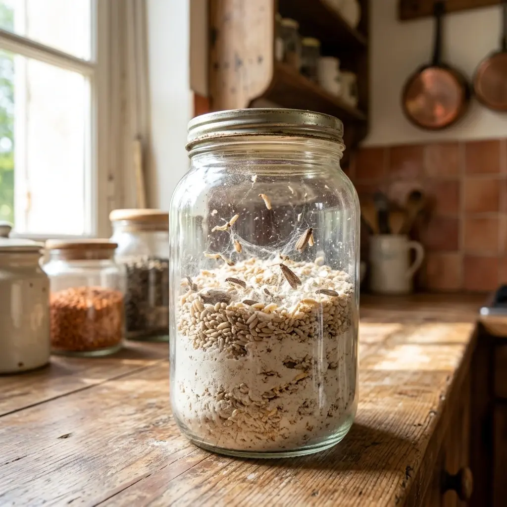 Situations courantes : larves dans les céréales et papillons en cuisine
