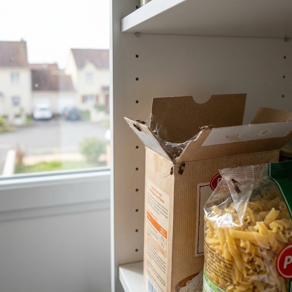 Secteurs couverts pour l'extermination des mites alimentaires