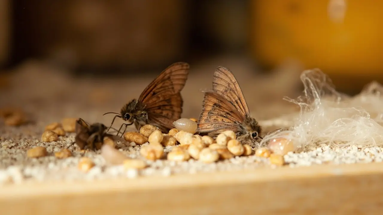 Pourquoi les mites alimentaires apparaissent ?