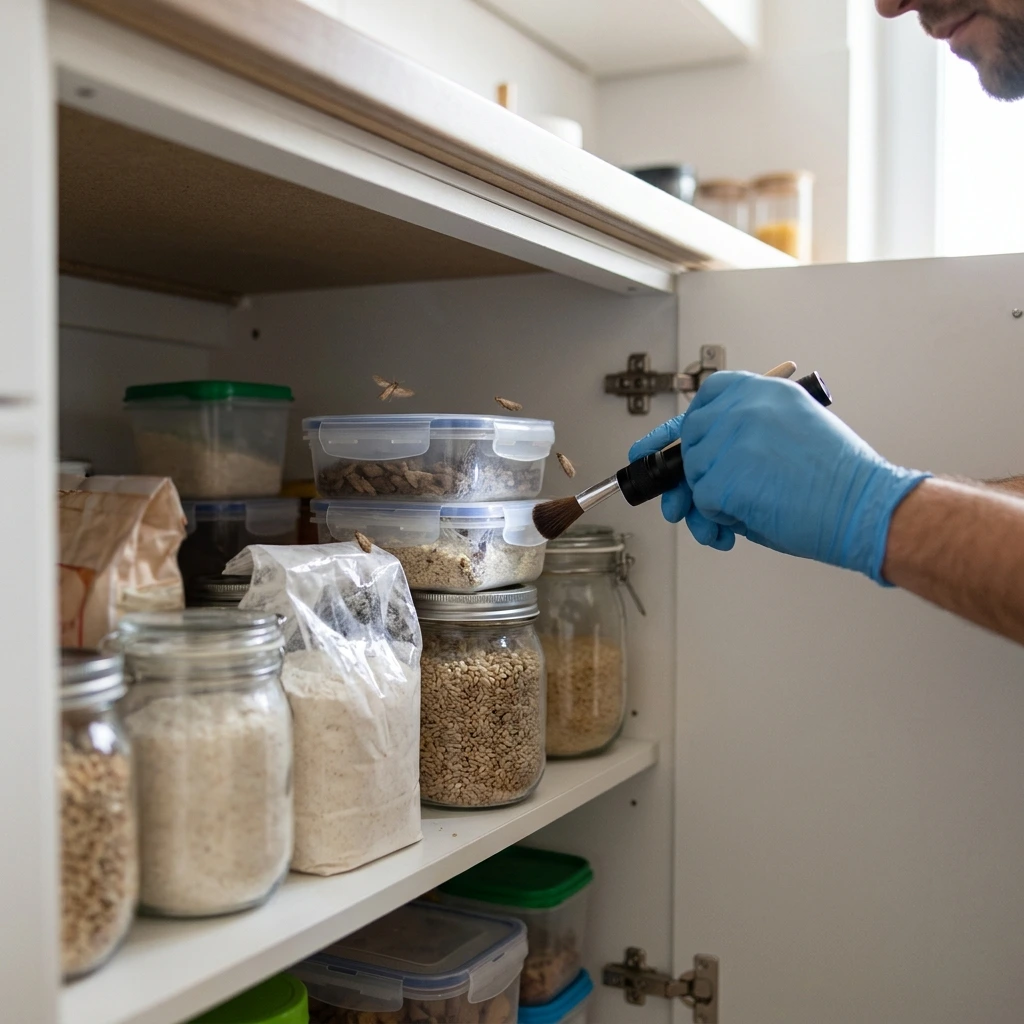 Notre méthode de lutte contre la mite alimentaire