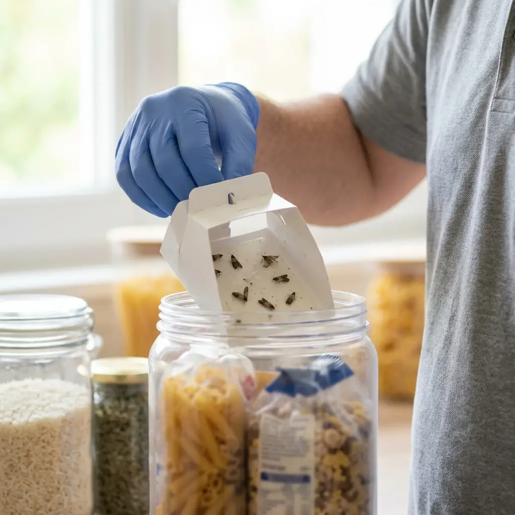 Un traitement ciblé contre les mites alimentaires