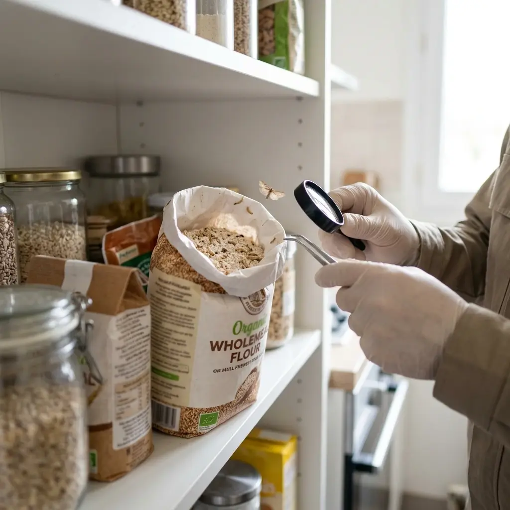 Notre méthode de lutte contre la mite alimentaire