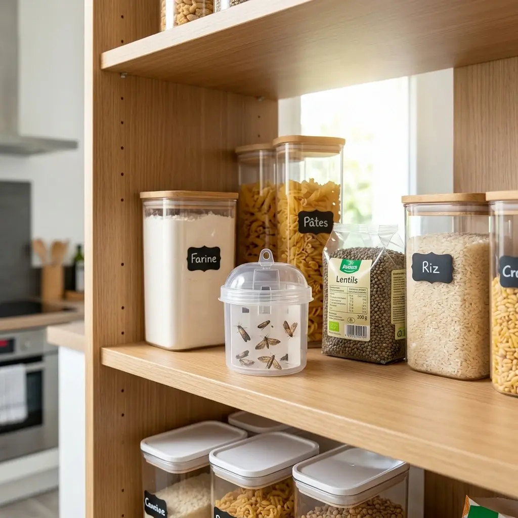 Un traitement professionnel contre la mite alimentaire