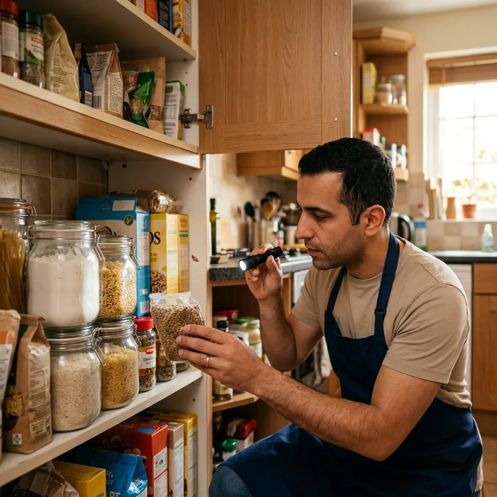 Une approche technique pour éliminer les mites alimentaires