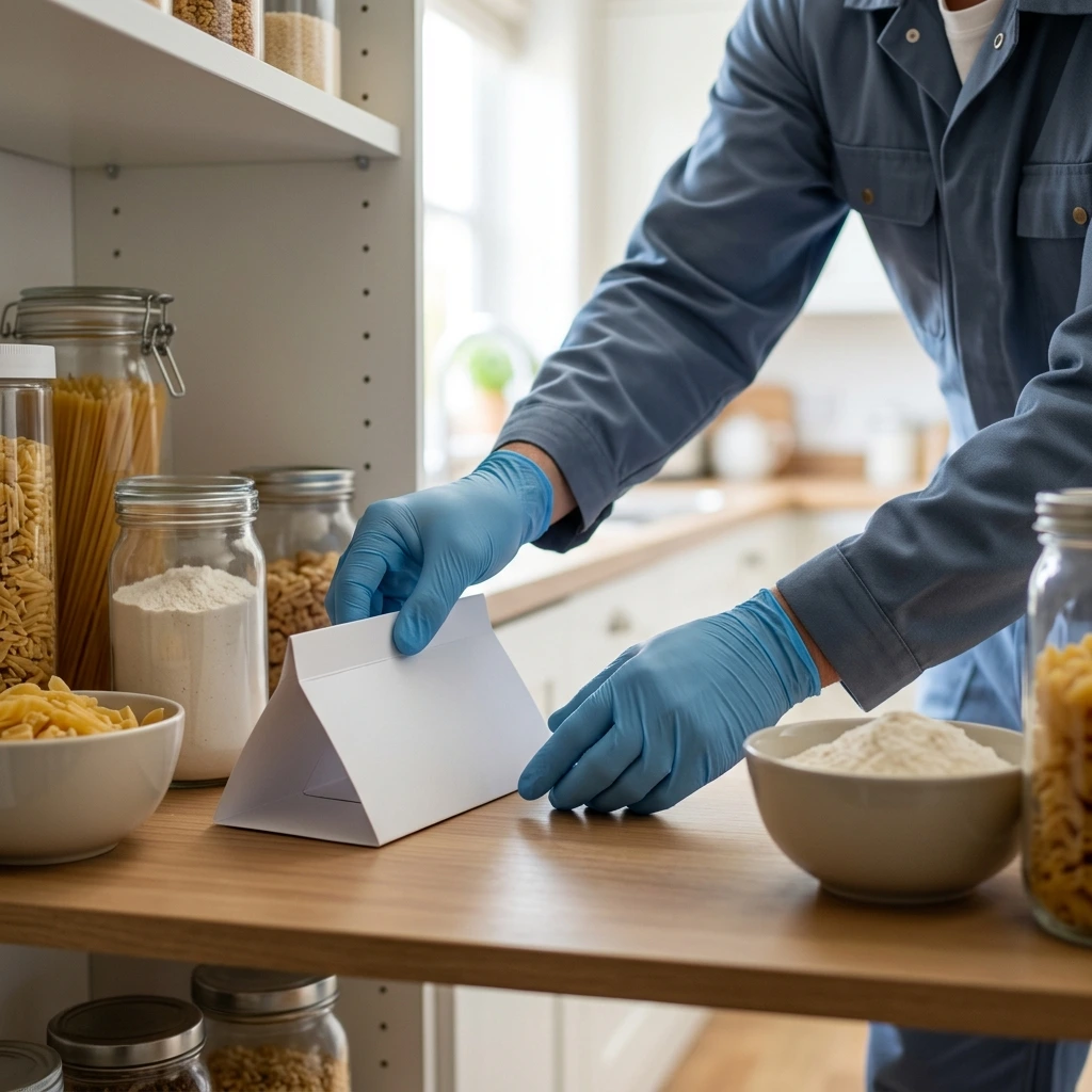 Un traitement professionnel contre les mites alimentaires