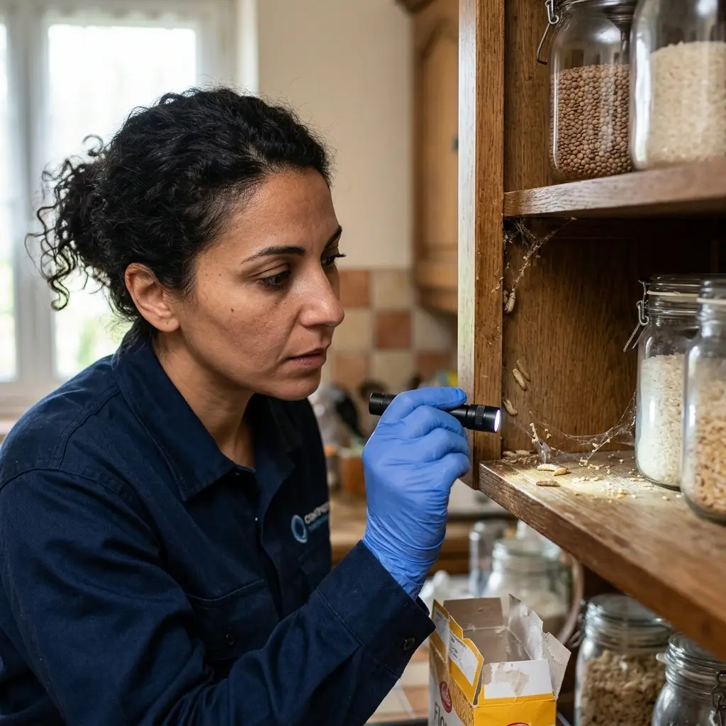Notre méthode de lutte contre la mite alimentaire