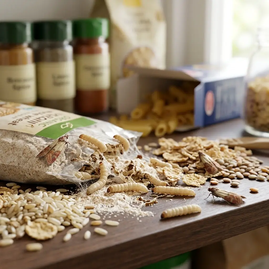 Intervention sécurisée contre la mite alimentaire à Longwy