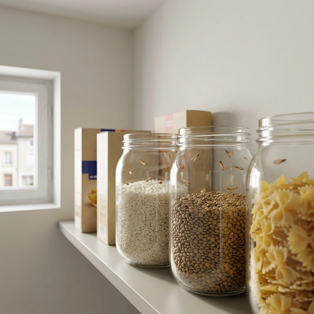Notre méthode de lutte contre la mite alimentaire
