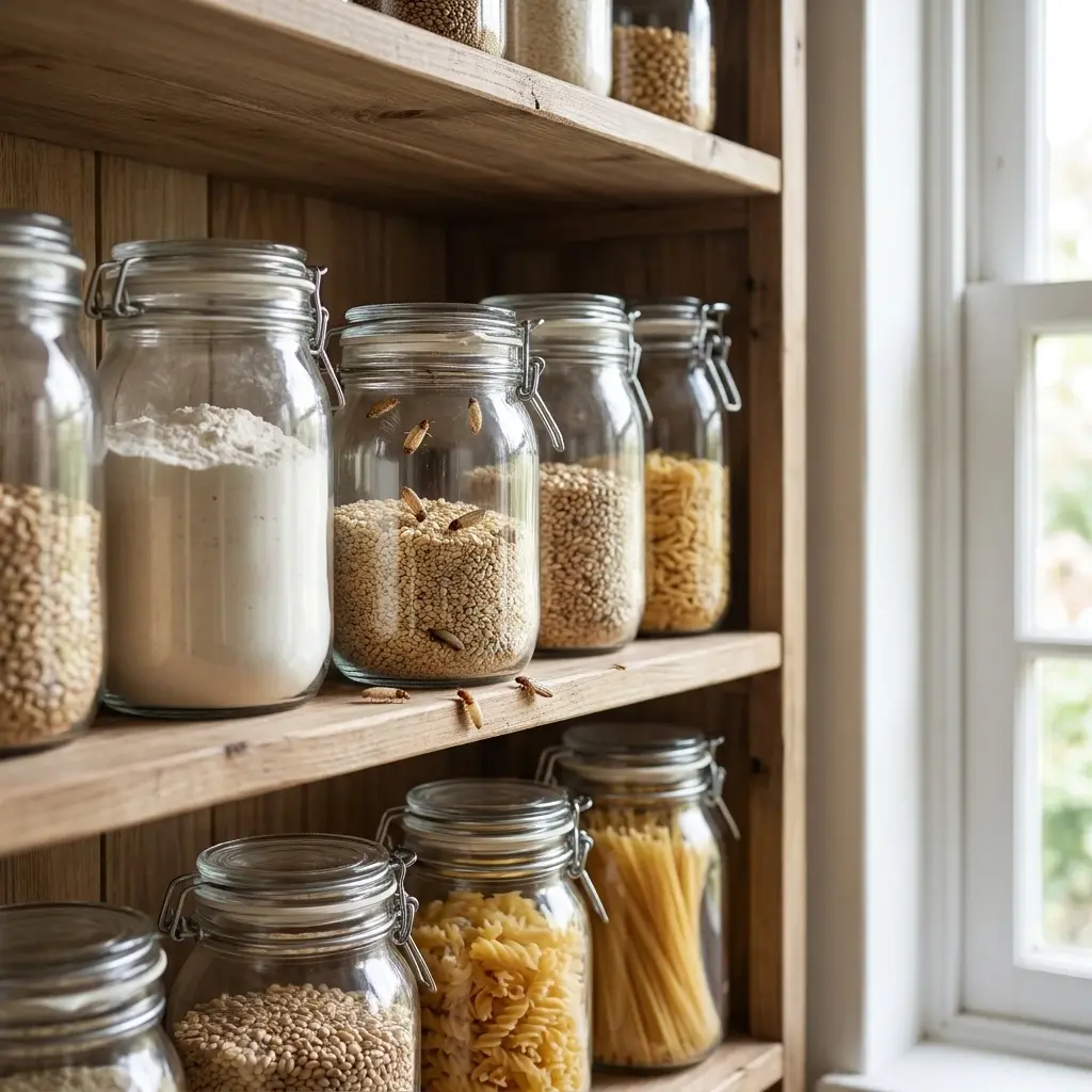 Notre stratégie d'élimination des mites alimentaires