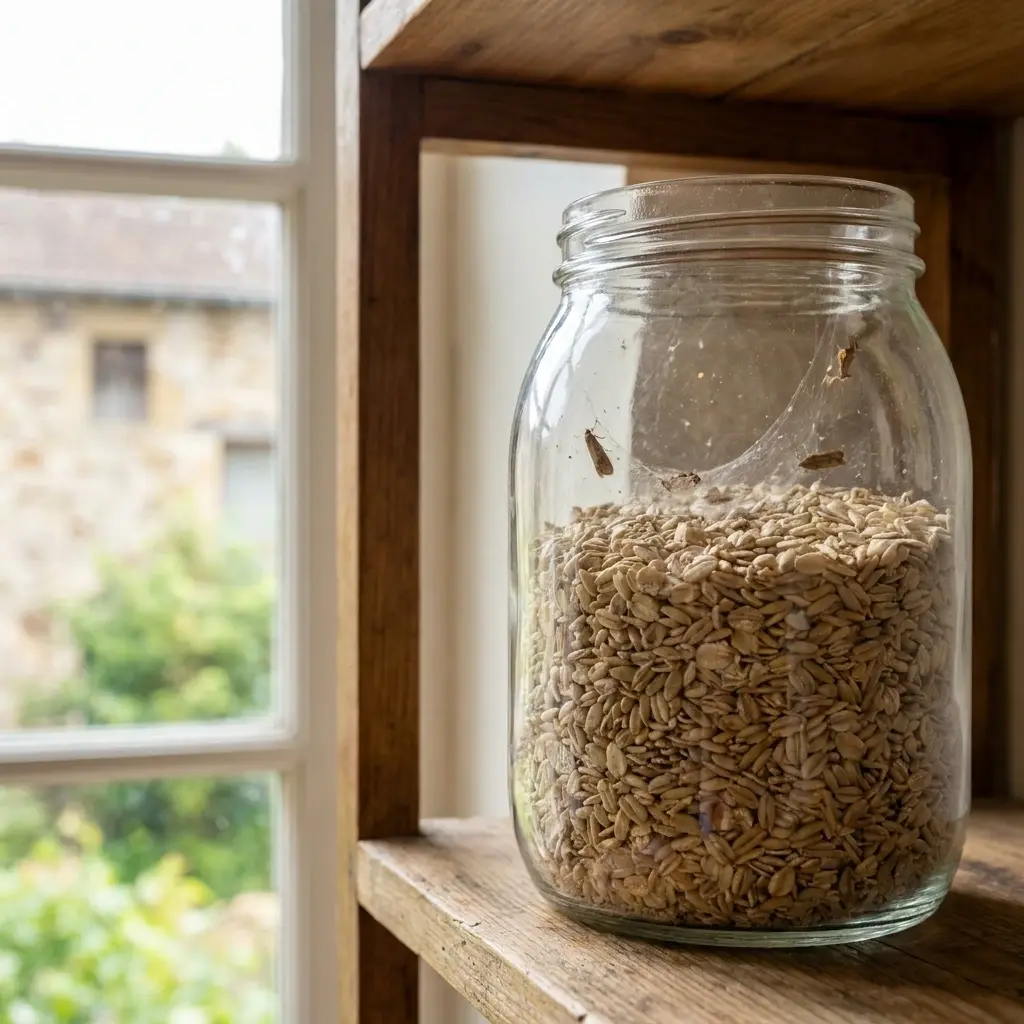 Notre méthode de lutte contre la mite alimentaire