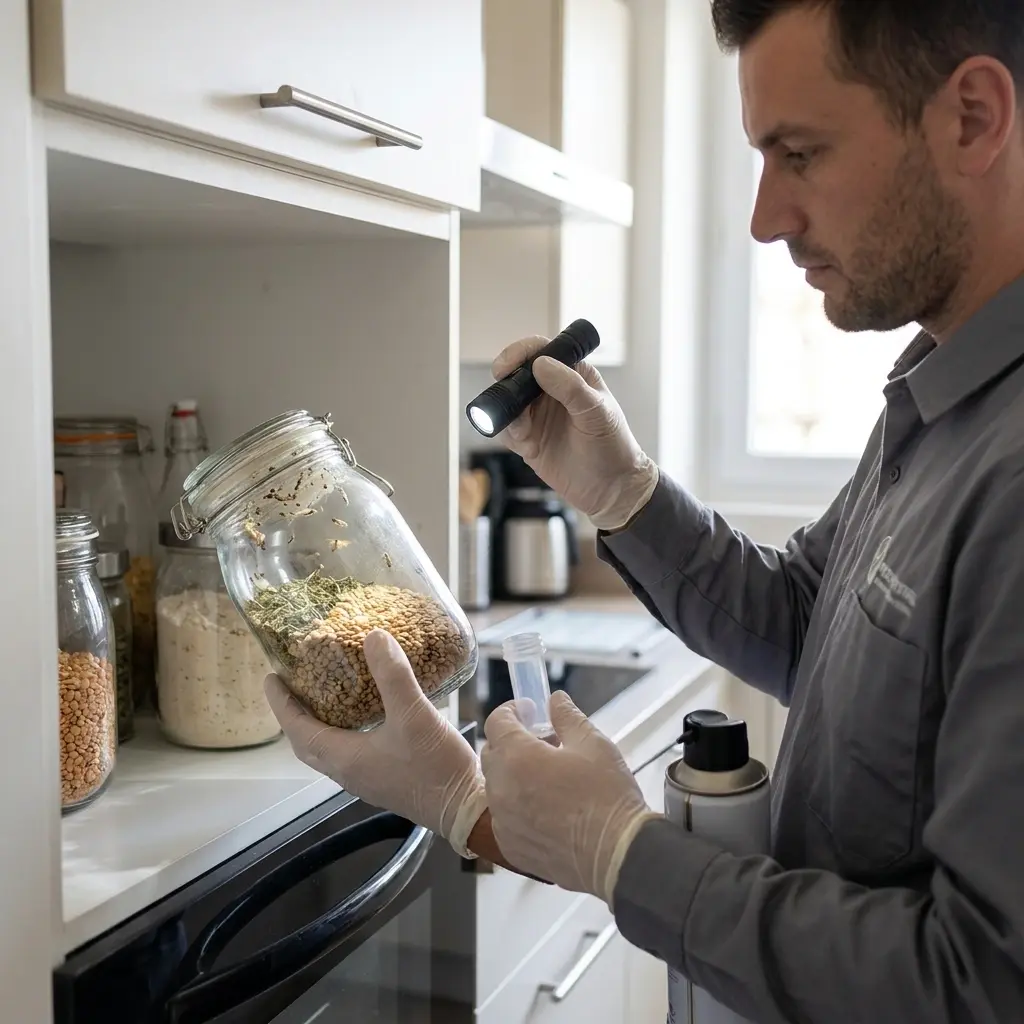 Notre méthode de lutte contre les mites alimentaires
