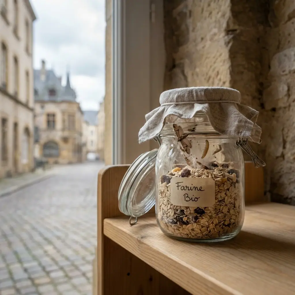 Un traitement technique pour éliminer la mite alimentaire