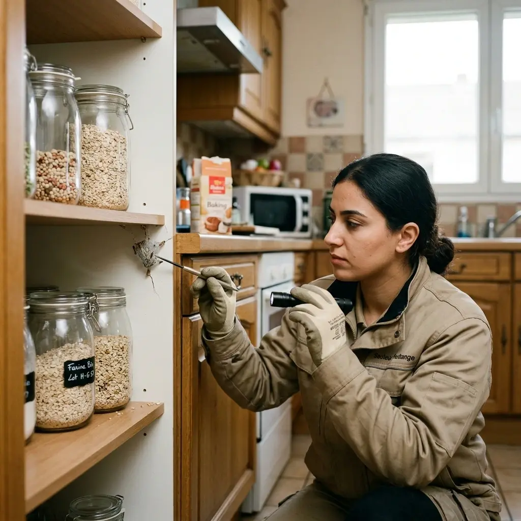 Notre méthode de lutte contre la mite alimentaire