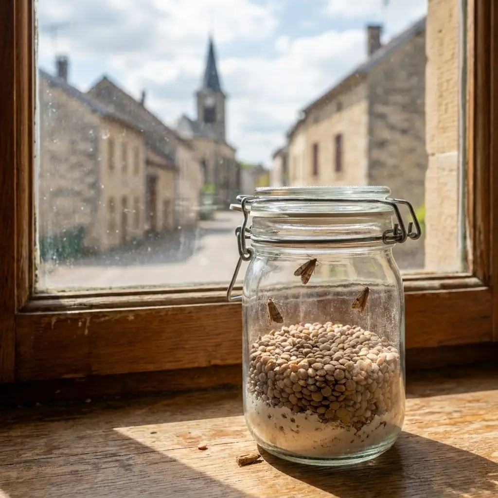 Notre méthode de lutte contre la mite alimentaire