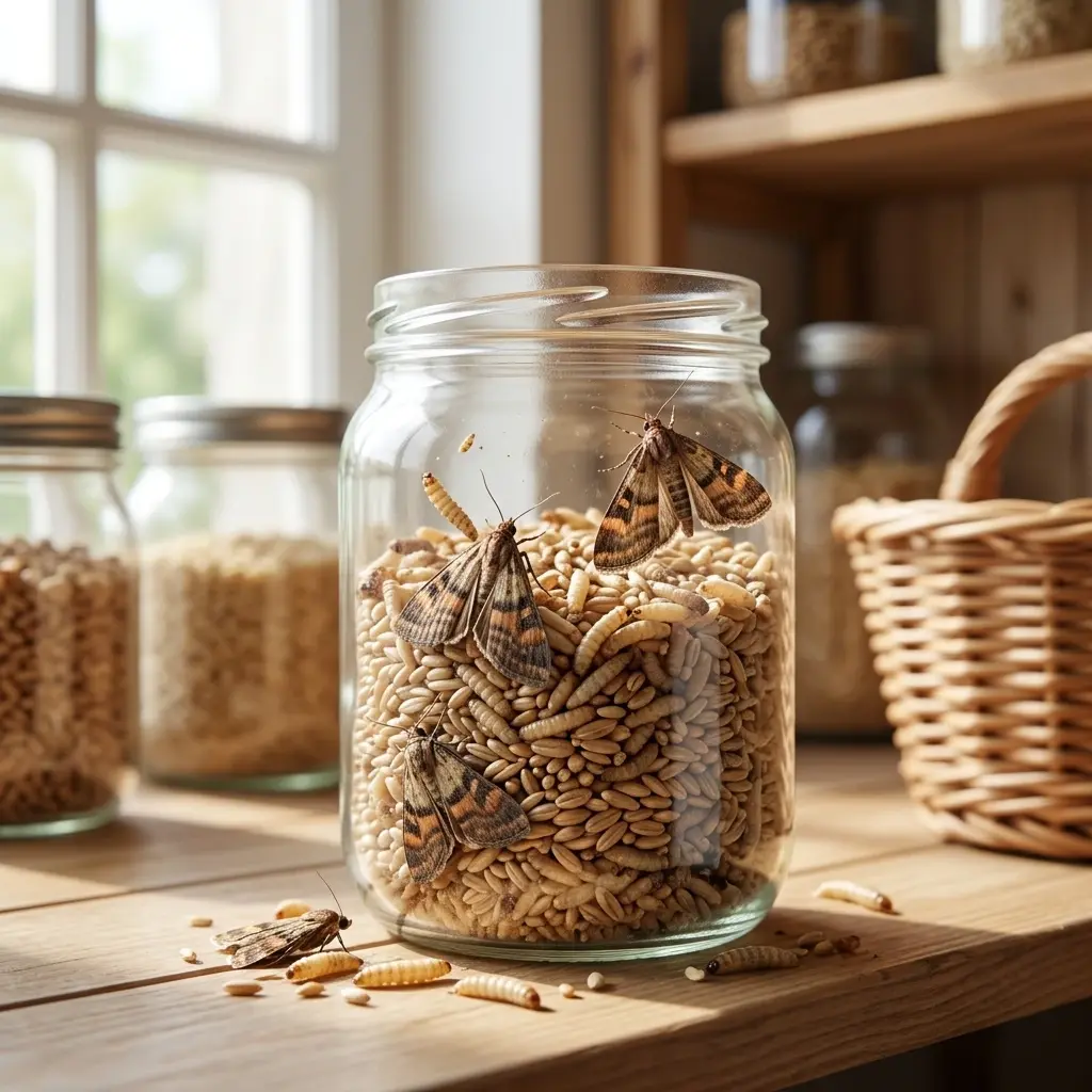 Notre méthode de lutte contre la mite alimentaire