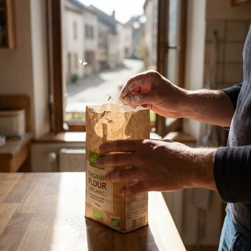 Notre méthode de lutte contre la mite alimentaire