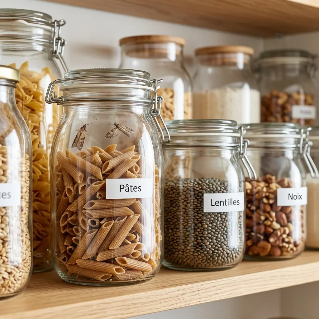 Notre protocole de lutte contre la mite alimentaire