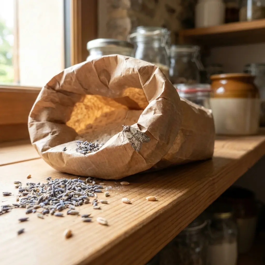 Notre méthode de lutte contre la mite alimentaire