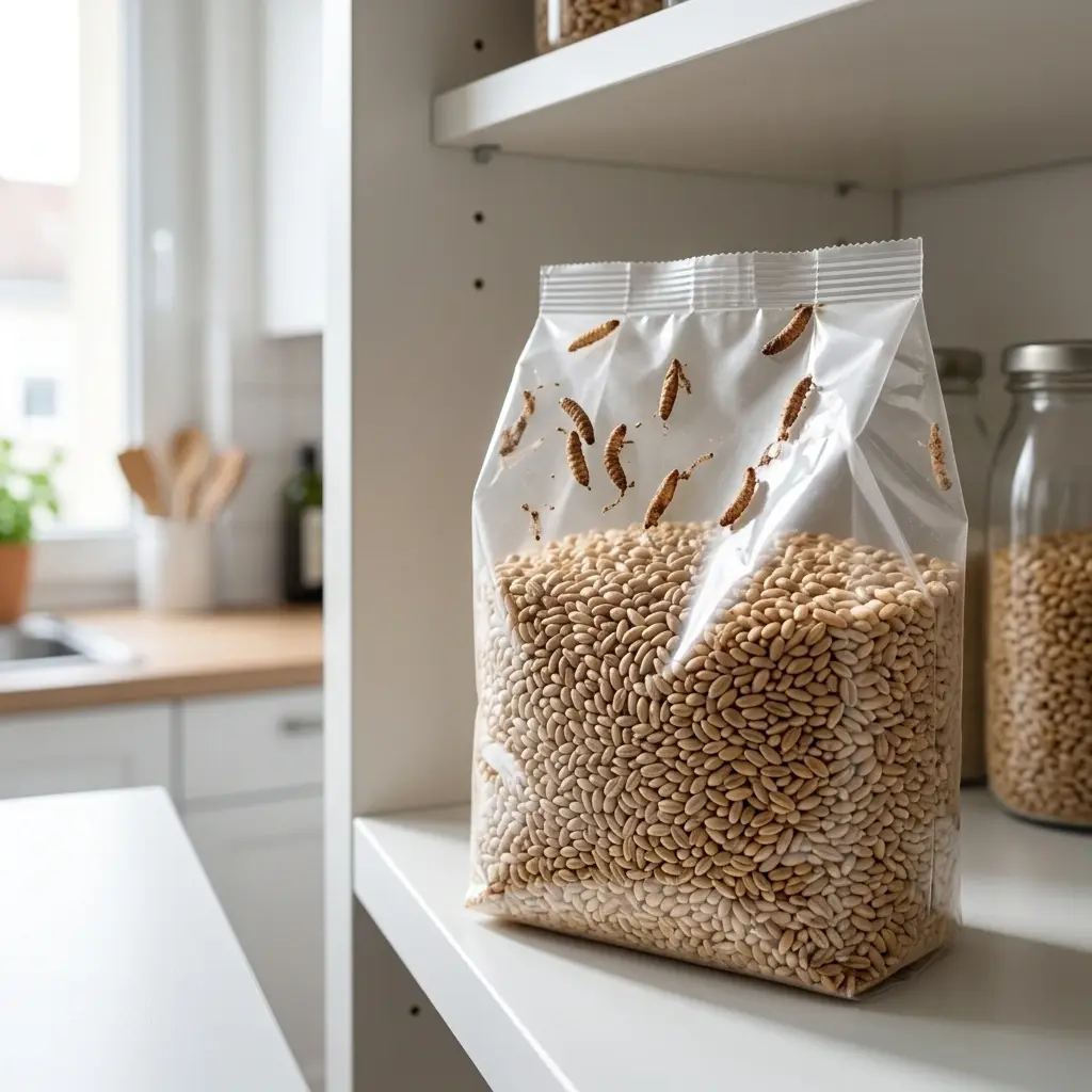 Notre méthode de lutte contre la mite alimentaire