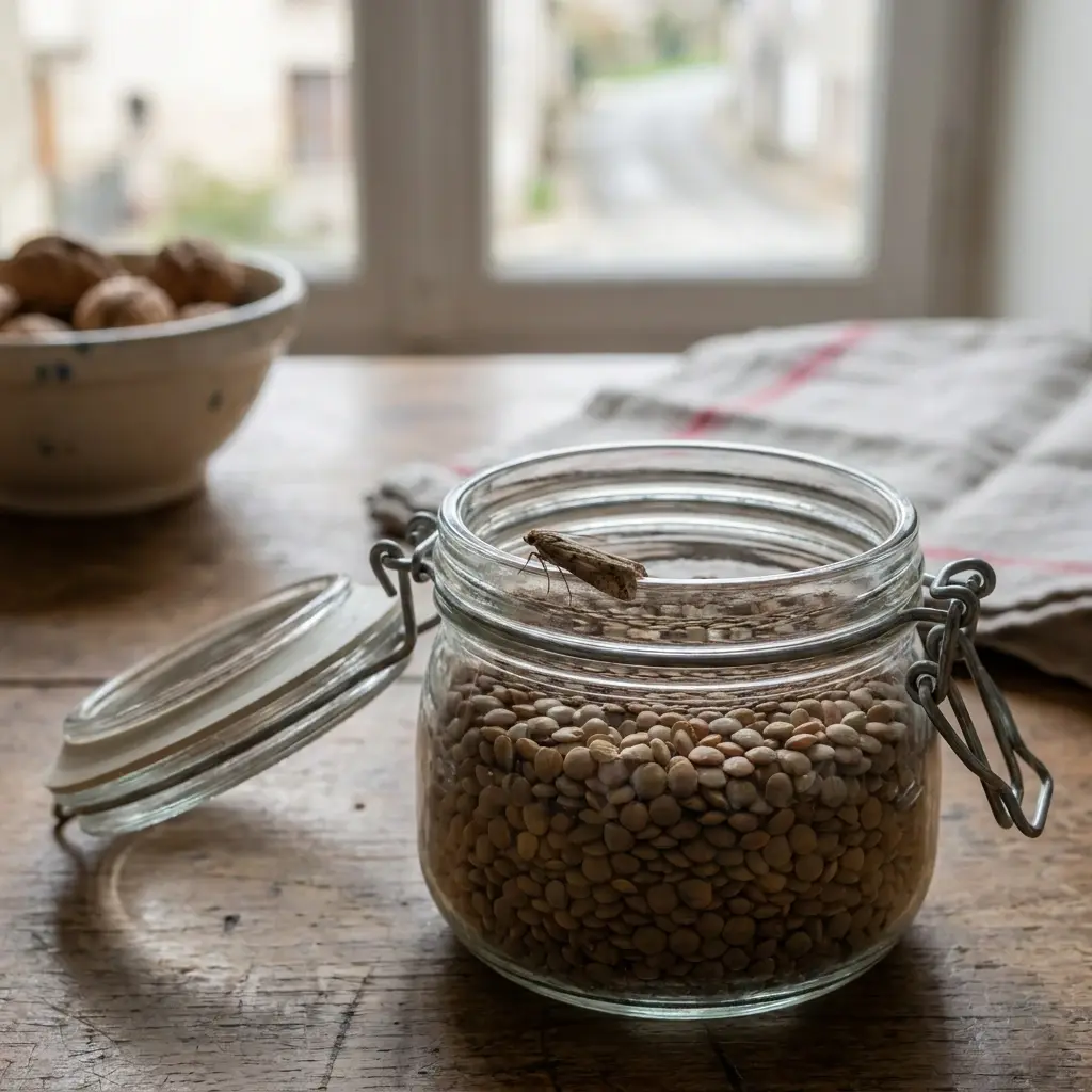 Notre méthode pour éradiquer la mite alimentaire