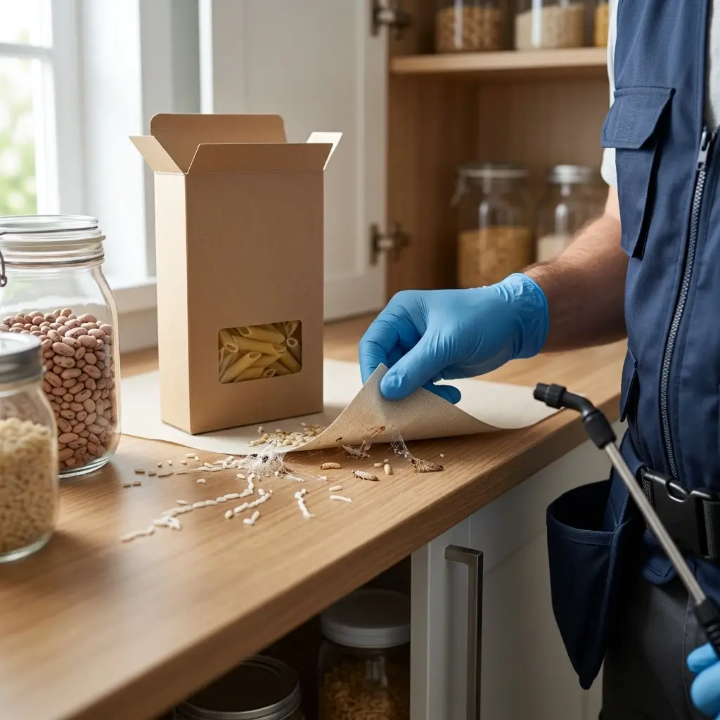 Une approche technique pour éradiquer les mites alimentaires