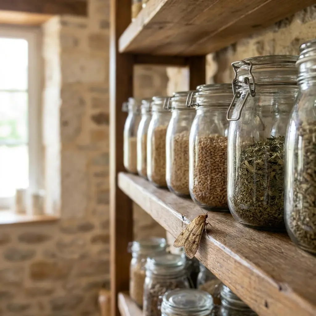 Prévenir le retour des mites alimentaires dans votre cuisine