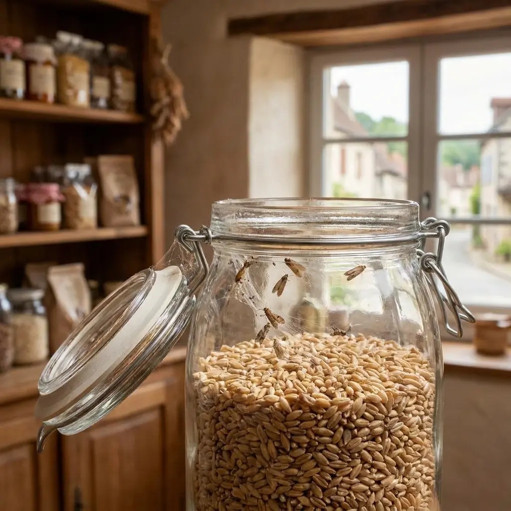 Notre méthode d’éradication de la mite alimentaire