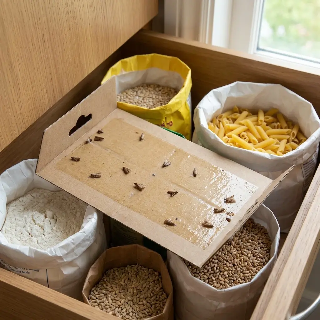 Un traitement précis pour éradiquer les mites alimentaires