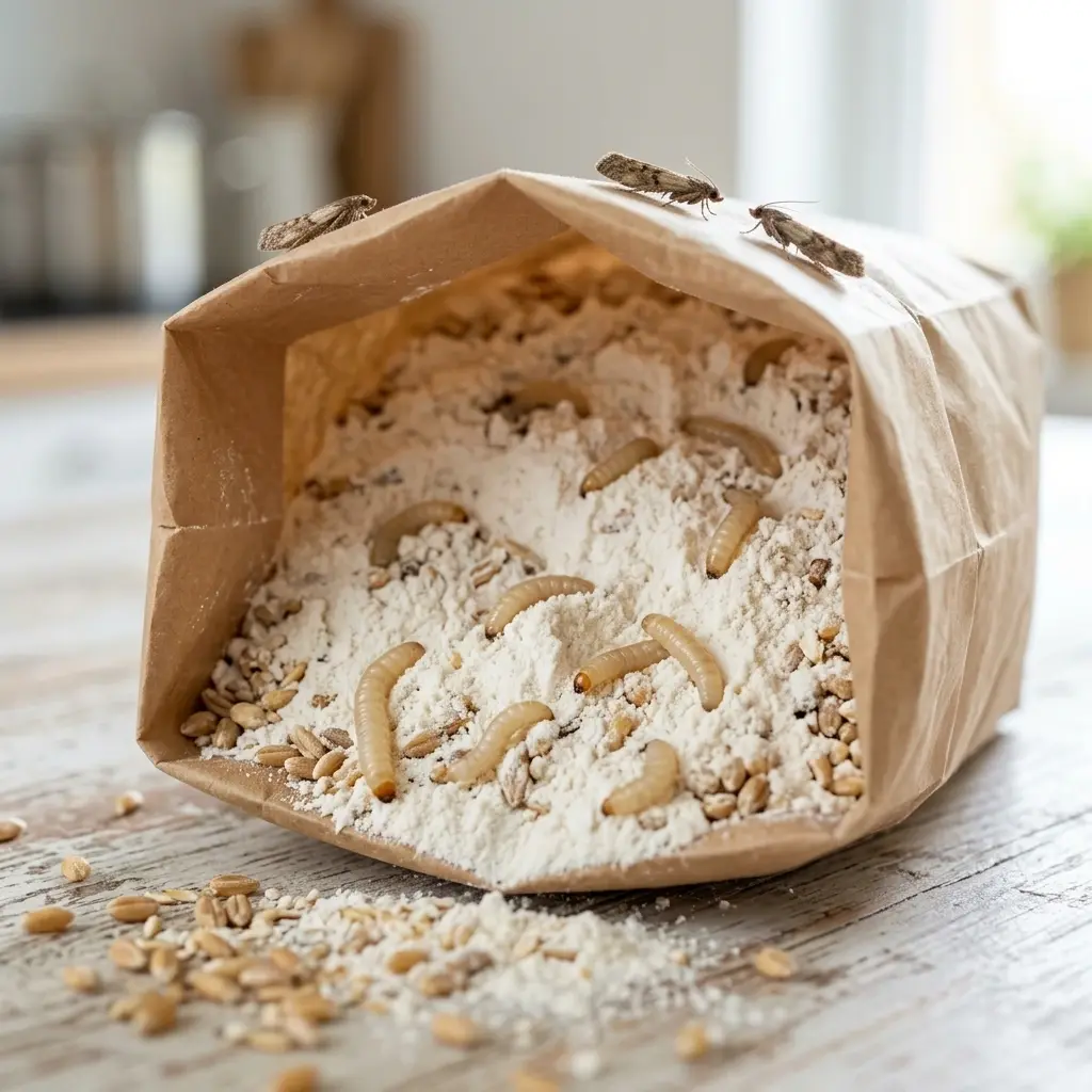 Une approche technique pour éliminer les mites alimentaires