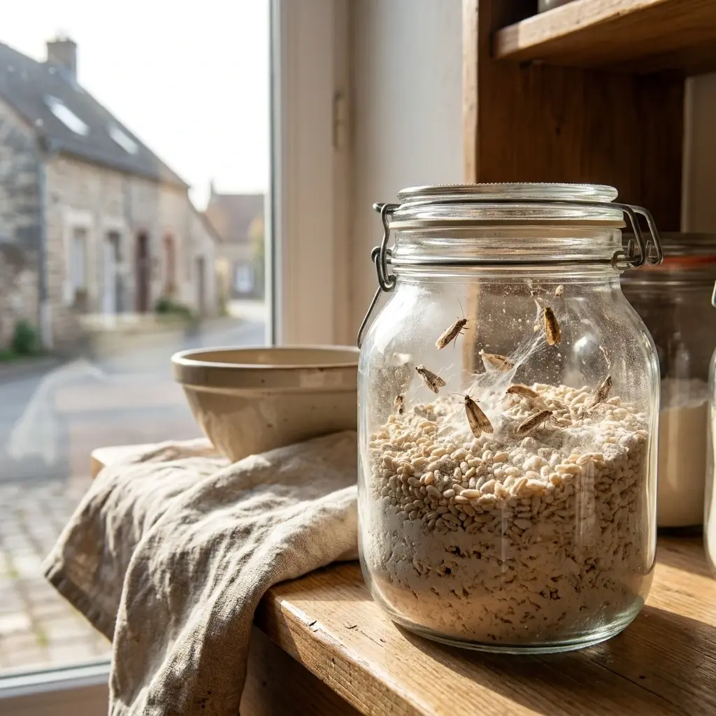 Notre méthode pour éradiquer la mite alimentaire