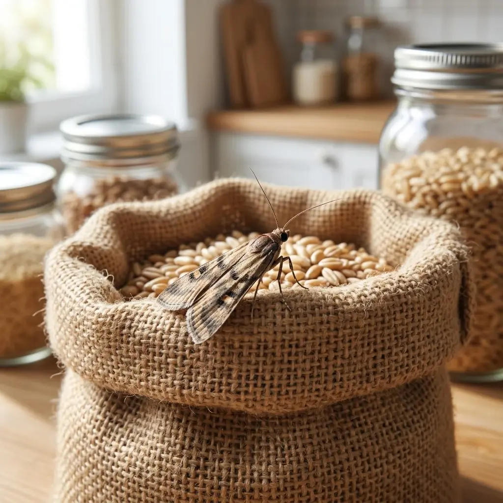 Traitement ciblé contre les mites alimentaires